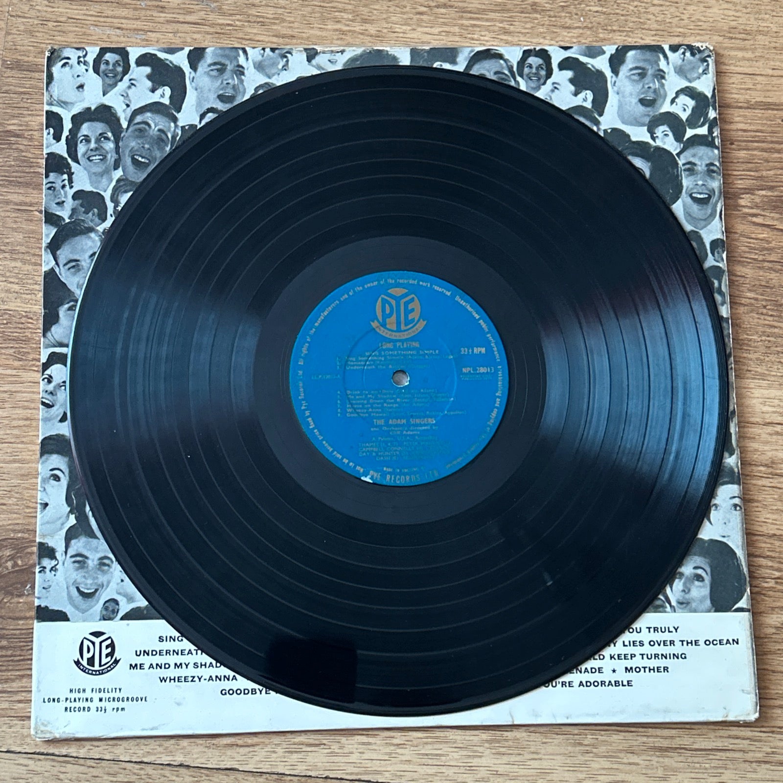 The Cliff Adams Singers – Sing Something Simple – Vinyl LP